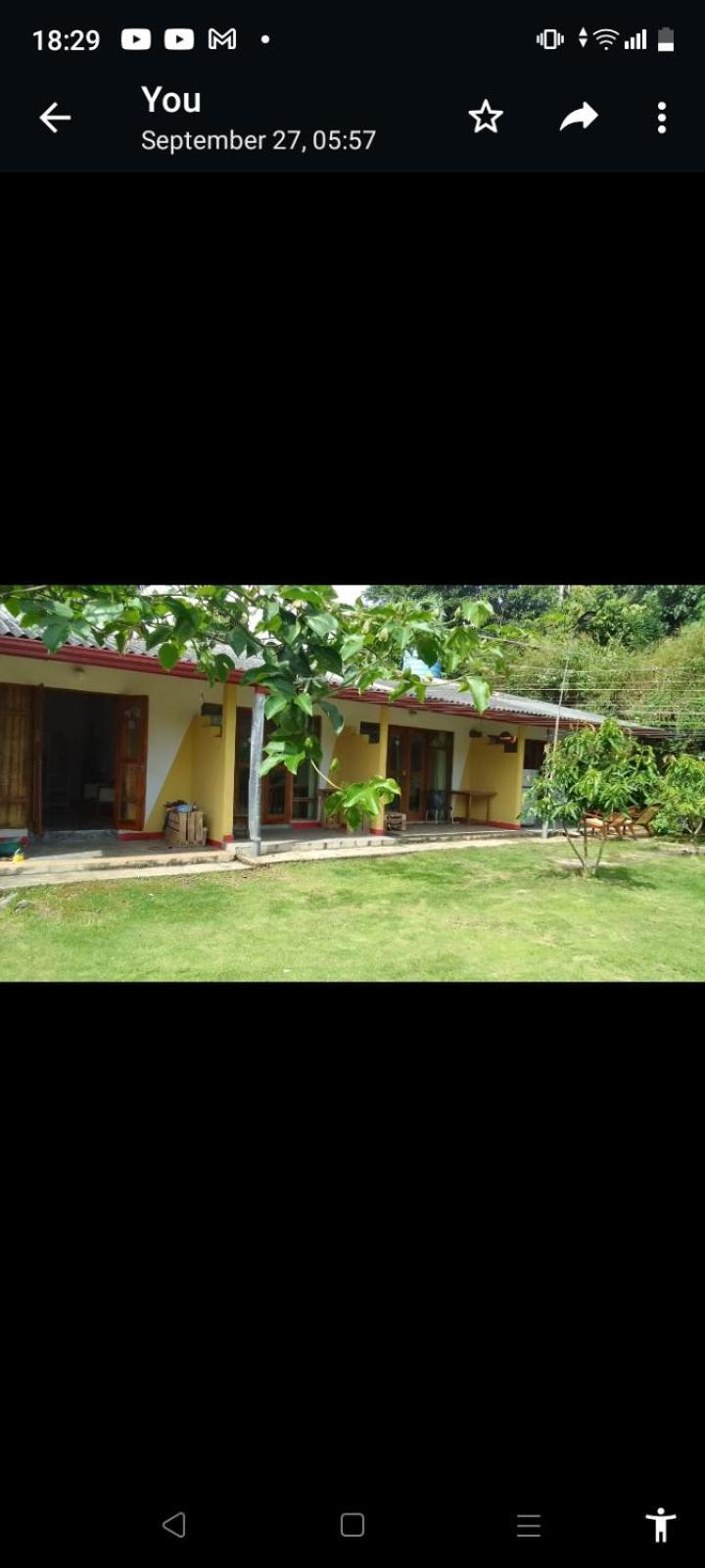 Hotel Hilltop Bungalow Mirissa Exterior foto
